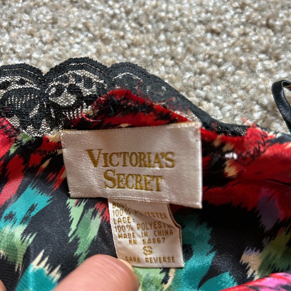 Vintage Floral Victorias Secret Slip Dress - Picture 4 of 6